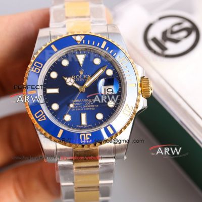 Perfect Replica KS Factory Rolex Submariner Date 40mm Watches - Swiss 2836